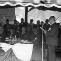 Ceremonia de la Fundación de la Nueva Escuela de Medicina.